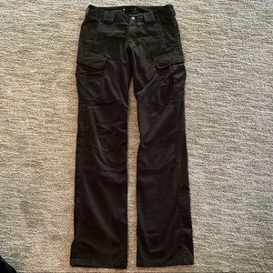 5.11 black tactical pants, women’s size 2 long